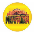 Red Rock Canyon Photo Hand Mirror (2.5" Diameter)